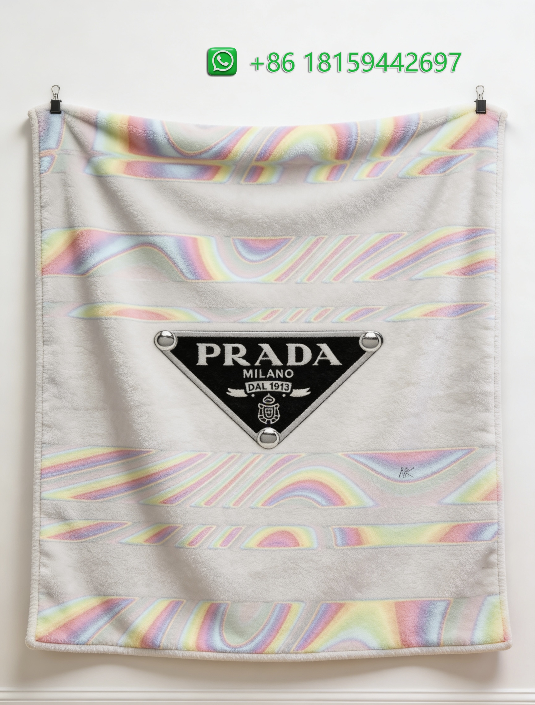 Prada Throw Blankets